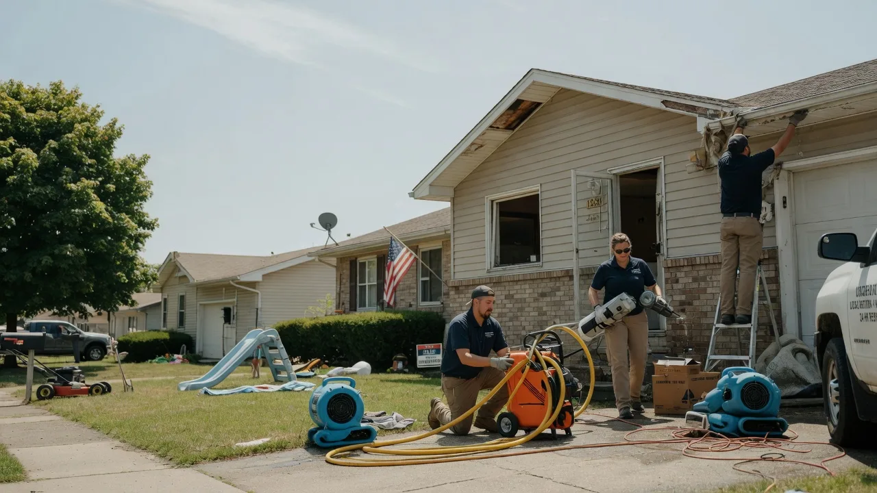 Water Damage Restoration in Lewisville, OH near me